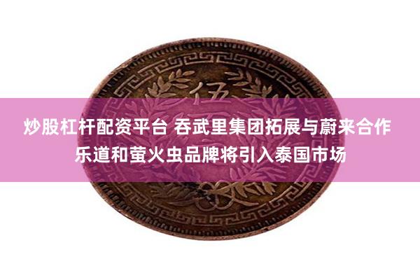 炒股杠杆配资平台 吞武里集团拓展与蔚来合作 乐道和萤火虫品牌将引入泰国市场