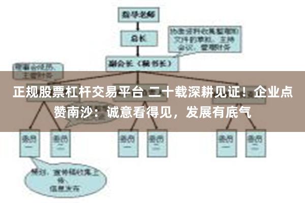 正规股票杠杆交易平台 二十载深耕见证!企业点赞南沙:诚意看得见,发展有底气