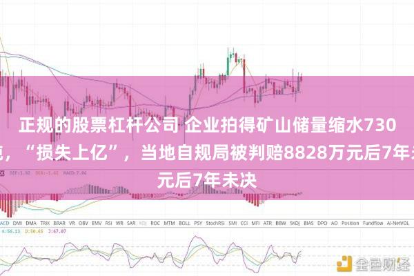 正规的股票杠杆公司 企业拍得矿山储量缩水730万吨，“损失上亿”，当地自规局被判赔8828万元后7年未决